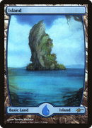 Island - Full Art (2) (JDG-02★) [Judge Gift Cards 2014] Foil