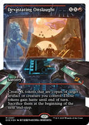 Devastating Onslaught (EOE-387) (Showcase) (Fracture Foil) [Edge of Eternities] Foil
