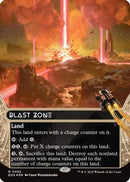 Blast Zone (EOS-092) (Borderless) (Galaxy Foil) [Edge of Eternities: Stellar Sights] Foil