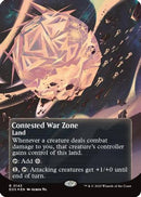 Contested War Zone (EOS-143) (Borderless) (Galaxy Foil) [Edge of Eternities: Stellar Sights] Foil