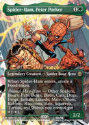 Spider-Ham, Peter Porker (Borderless) (SPM-201) [Marvel's Spider-Man] Foil