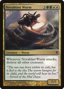 Novablast Wurm (WWK-119) [Worldwake] Foil