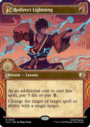 Redirect Lightning (Showcase) (TLA-343) [Avatar: The Last Airbender] Foil