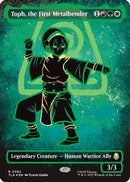 Toph, the First Metalbender (Borderless) (Neon Ink Foil) (TLA-362) [Avatar: The Last Airbender] Foil