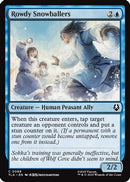 Rowdy Snowballers (TLA-068) [Avatar: The Last Airbender] Foil