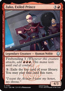 Zuko, Exiled Prince (TLA-163) [Avatar: The Last Airbender] Foil