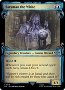 Saruman the White (Showcase Scrolls) (LTR-518) [The Lord of the Rings: Tales of Middle-earth] Foil