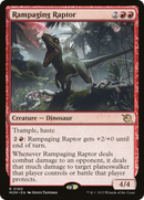 Rampaging Raptor (MOM-160) [March of the Machine] Foil