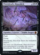 Ebondeath, Dracolich (AFR&-100A) [Adventures in the Forgotten Realms Promos] Foil