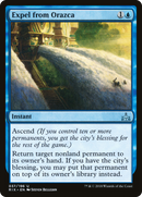 Expel from Orazca (RIX-037) [Rivals of Ixalan] Foil