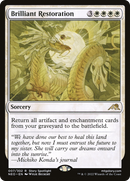 Brilliant Restoration (NEO-007) [Kamigawa: Neon Dynasty] Foil