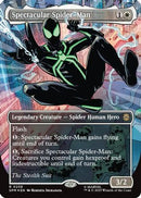 Spectacular Spider-Man (SPM-238) (Borderless) (Textured Foil) [Marvel's Spider-Man] Foil