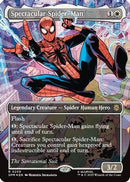 Spectacular Spider-Man (SPM-239) (Borderless) (Textured Foil) [Marvel's Spider-Man] Foil
