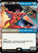 Spider-Woman, Stunning Savior (Borderless) (SPM-230) [Marvel's Spider-Man]
