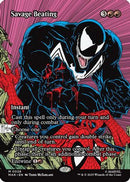 Savage Beating (Borderless) (MAR-026) [Marvel Eternal-Legal]
