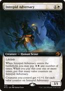 Intrepid Adversary (Extended Art) (MID-329) [Innistrad: Midnight Hunt] Foil