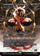 Iron Spider, Civil Warrior - Alibou, Ancient Witness (Borderless) (MAR-039) [Marvel Eternal-Legal] Foil
