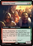 Cheering Crowd (Extended Art) (SPM-270) [Marvel's Spider-Man] Foil