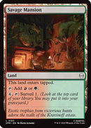 Savage Mansion (SPM-183) [Marvel's Spider-Man] Foil