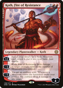 Koth, Fire of Resistance (ONE-138) [Phyrexia: All Will Be One] Foil