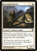 Doomed Traveler (ISD-011) [Innistrad] Foil