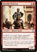 Humble Defector (CMR-184) [Commander Legends] Foil