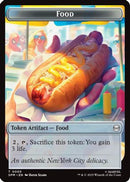 Food // Robot Double-Sided Token (SPM-5 // 6) [Marvel's Spider-Man]