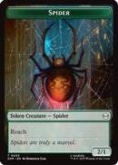 Spider // Treasure Double-Sided Token (SPM-3 // 7) [Marvel's Spider-Man]
