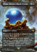 Chaos Shrine's Black Crystal (Borderless) (FIC-445) [Commander: FINAL FANTASY]