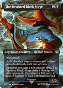 The Destined Black Mage (Borderless) (FIC-447) [Commander: FINAL FANTASY] Foil