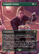 Campsite Cuisine (Borderless) (FIC-464) [Commander: FINAL FANTASY] Foil