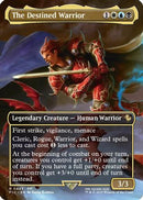 The Destined Warrior (Borderless) (FIC-443) [Commander: FINAL FANTASY]