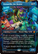 Donatello, the Brains (TMC-002) (Borderless) [Commander: Teenage Mutant Ninja Turtles] Foil