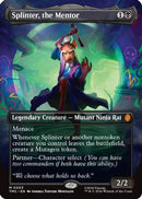 Splinter, the Mentor (TMC-003) (Borderless) [Commander: Teenage Mutant Ninja Turtles] Foil