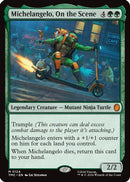 Michelangelo, On the Scene (TMC-124) [Commander: Teenage Mutant Ninja Turtles]