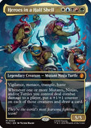 Heroes in a Half Shell (TMC-006) (Borderless) [Commander: Teenage Mutant Ninja Turtles] Foil