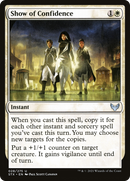 Show of Confidence (STX-028) [Strixhaven: School of Mages] Foil