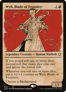 Wyll, Blade of Frontiers (Showcase) (CLB-405) [Commander Legends: Battle for Baldur's Gate] Foil