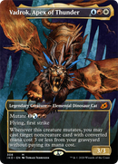 Vadrok, Apex of Thunder (Showcase) (IKO-308) (Borderless) [Ikoria: Lair of Behemoths] Foil