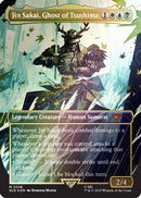 Jin Sakai, Ghost of Tsushima (Rainbow Foil) (SLD-2226) [Secret Lair Drop Series] Foil