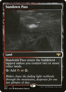 Sundown Pass (DBL-533) [Innistrad: Double Feature] Foil