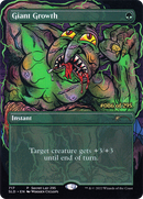 Giant Growth (Serial Numbered) (SLD-717) (Borderless) [Secret Lair Drop]