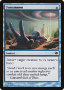 Unsummon (CON-037) [Conflux]