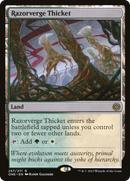 Razorverge Thicket (ONE-257) [Phyrexia: All Will Be One] Foil