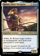 Hanna, Ship's Navigator (CMM-340) [Commander Masters] Foil