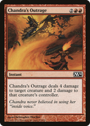 Chandra's Outrage (M14-133) [Magic 2014] Foil