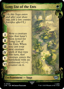 Long List of the Ents (Showcase Scrolls) (LTR-625) [The Lord of the Rings: Tales of Middle-earth]