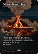 Volcano of Roku's Island - Valakut, the Molten Pinnacle (Borderless) (TLE-061) [Avatar: The Last Airbender: Eternal-Legal] Foil