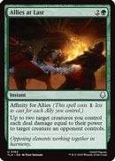 Allies at Last (TLA-164) [Avatar: The Last Airbender] Foil