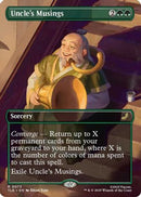 Uncle's Musings (Borderless) (TLE-073) [Avatar: The Last Airbender: Eternal-Legal]